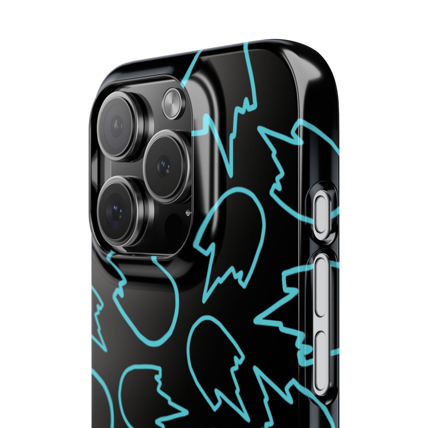 Kick-Flip Blue Phone Case