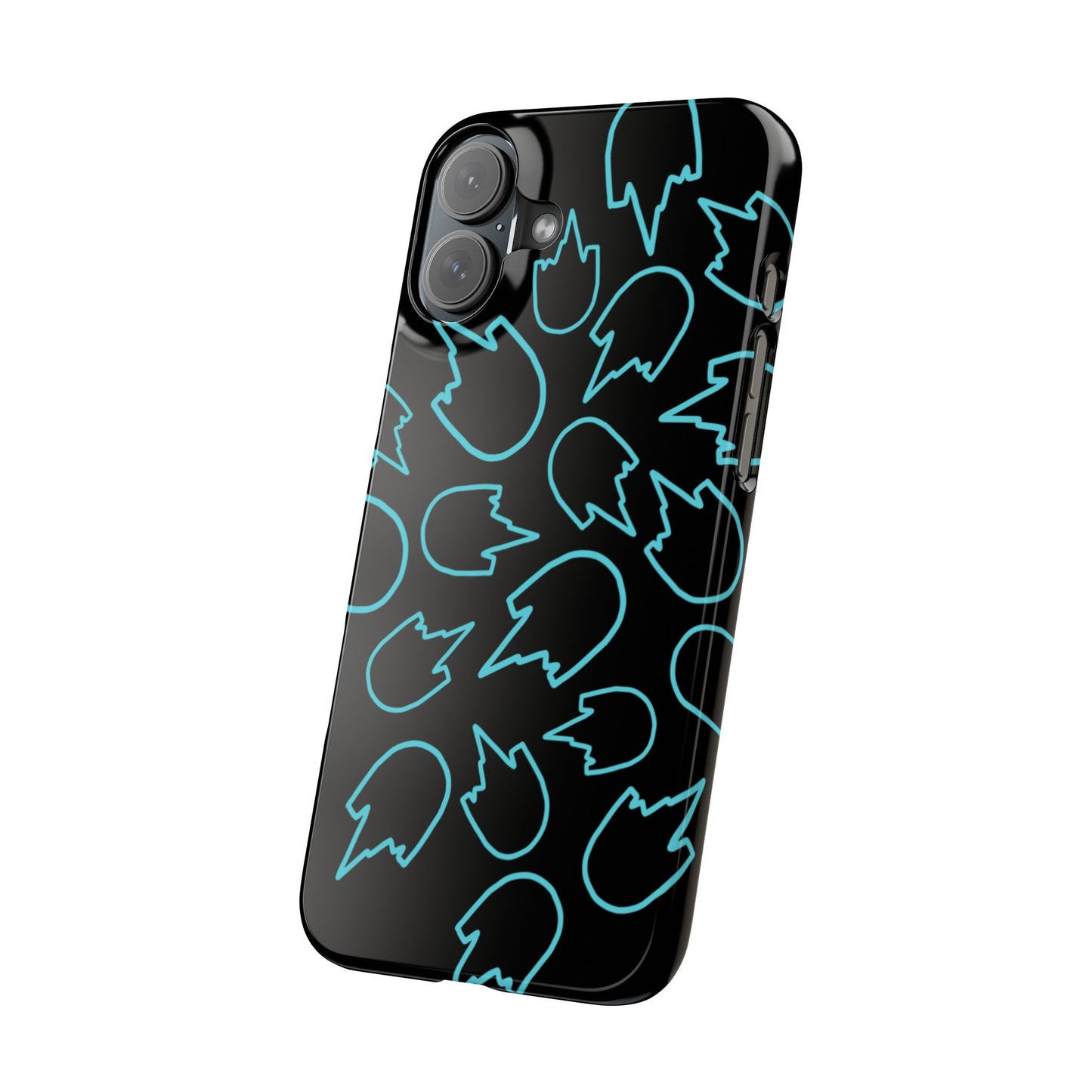Kick-Flip Blue Phone Case
