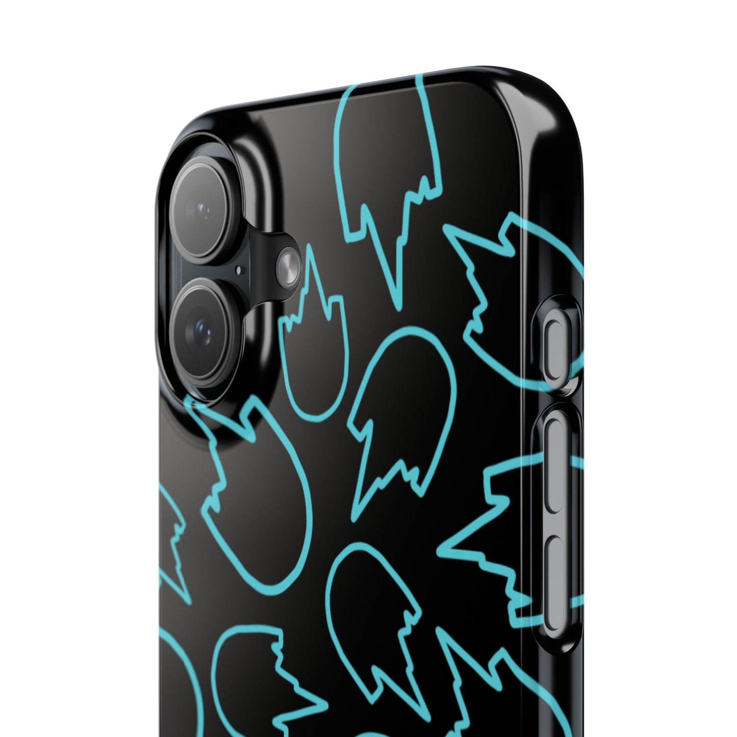 Kick-Flip Blue Phone Case