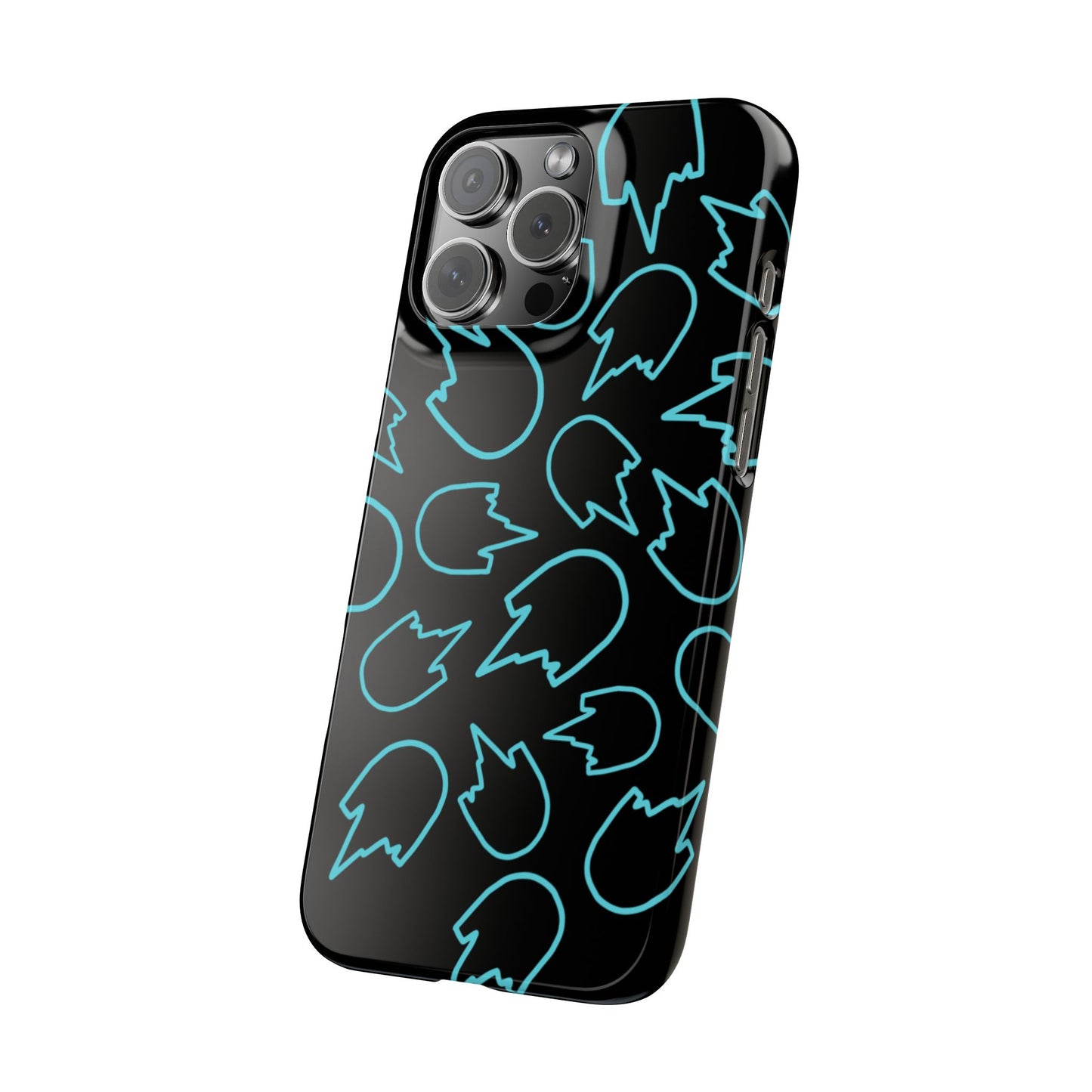 Kick-Flip Blue Phone Case