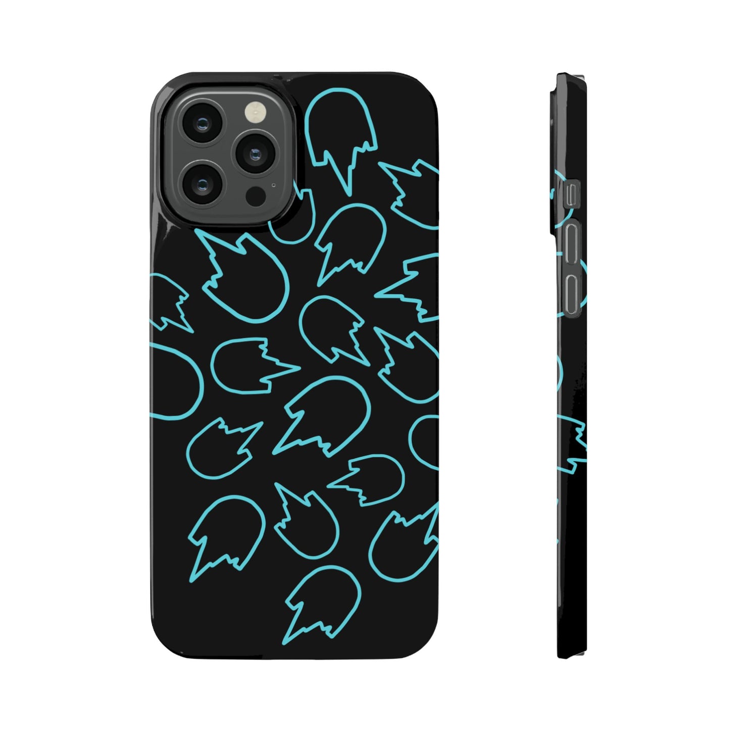 Kick-Flip Blue Phone Case