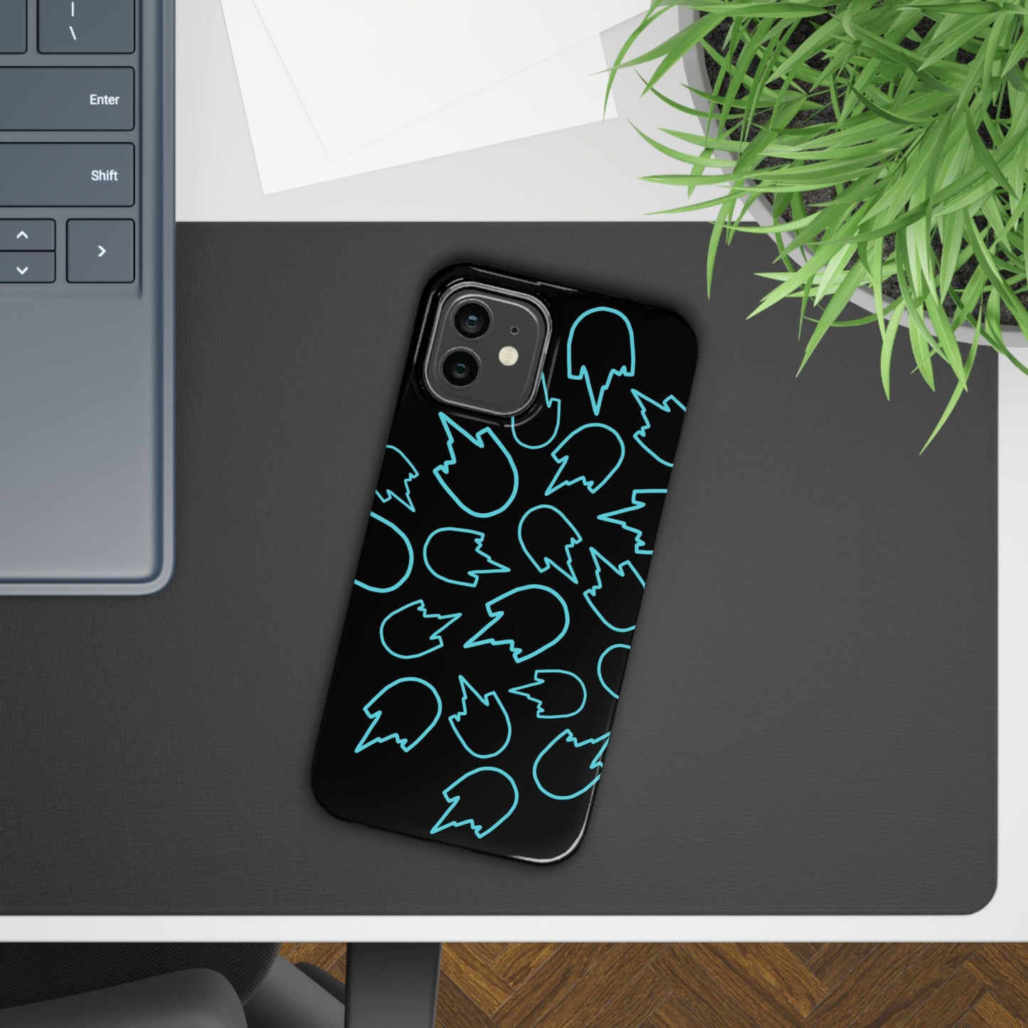 Kick-Flip Blue Phone Case