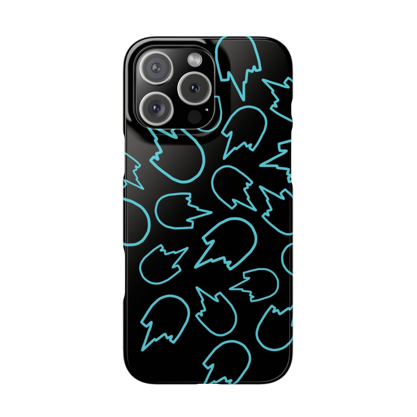 Kick-Flip Blue Phone Case