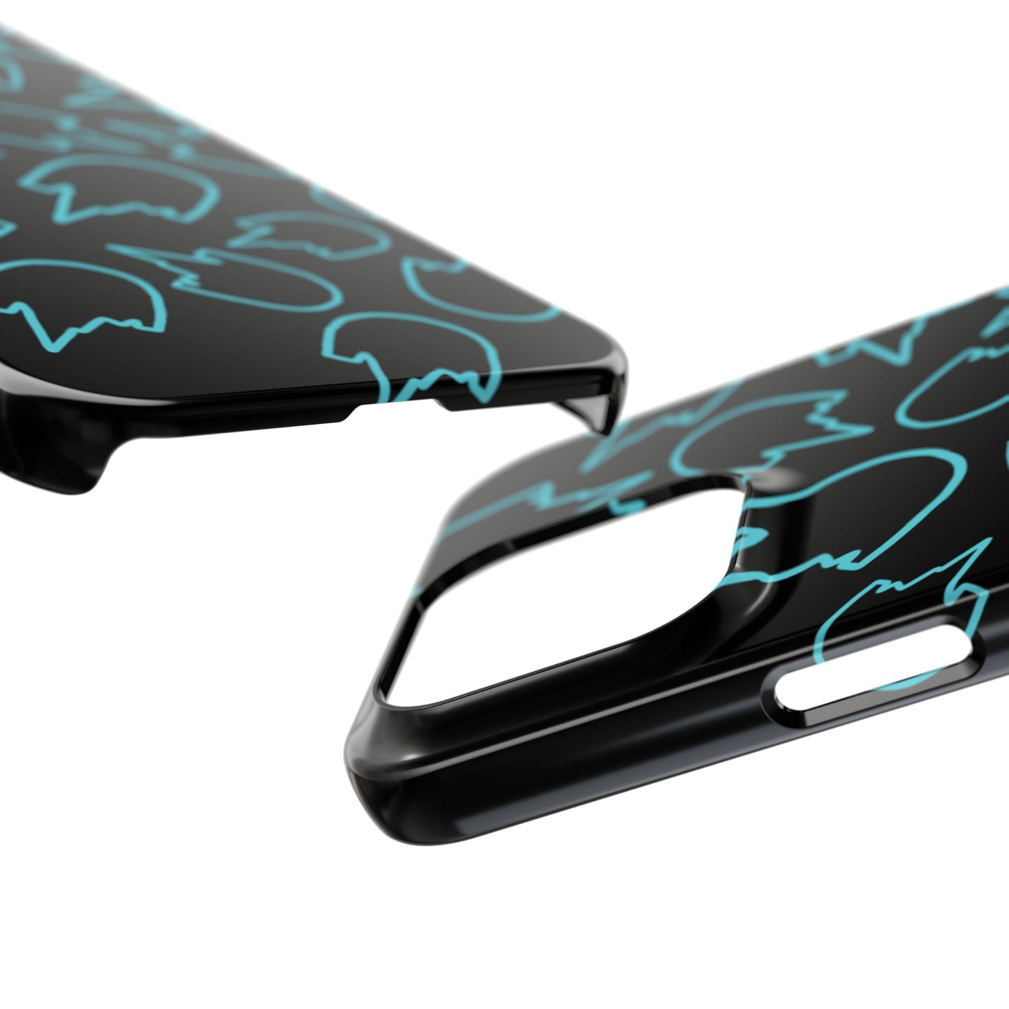 Kick-Flip Blue Phone Case