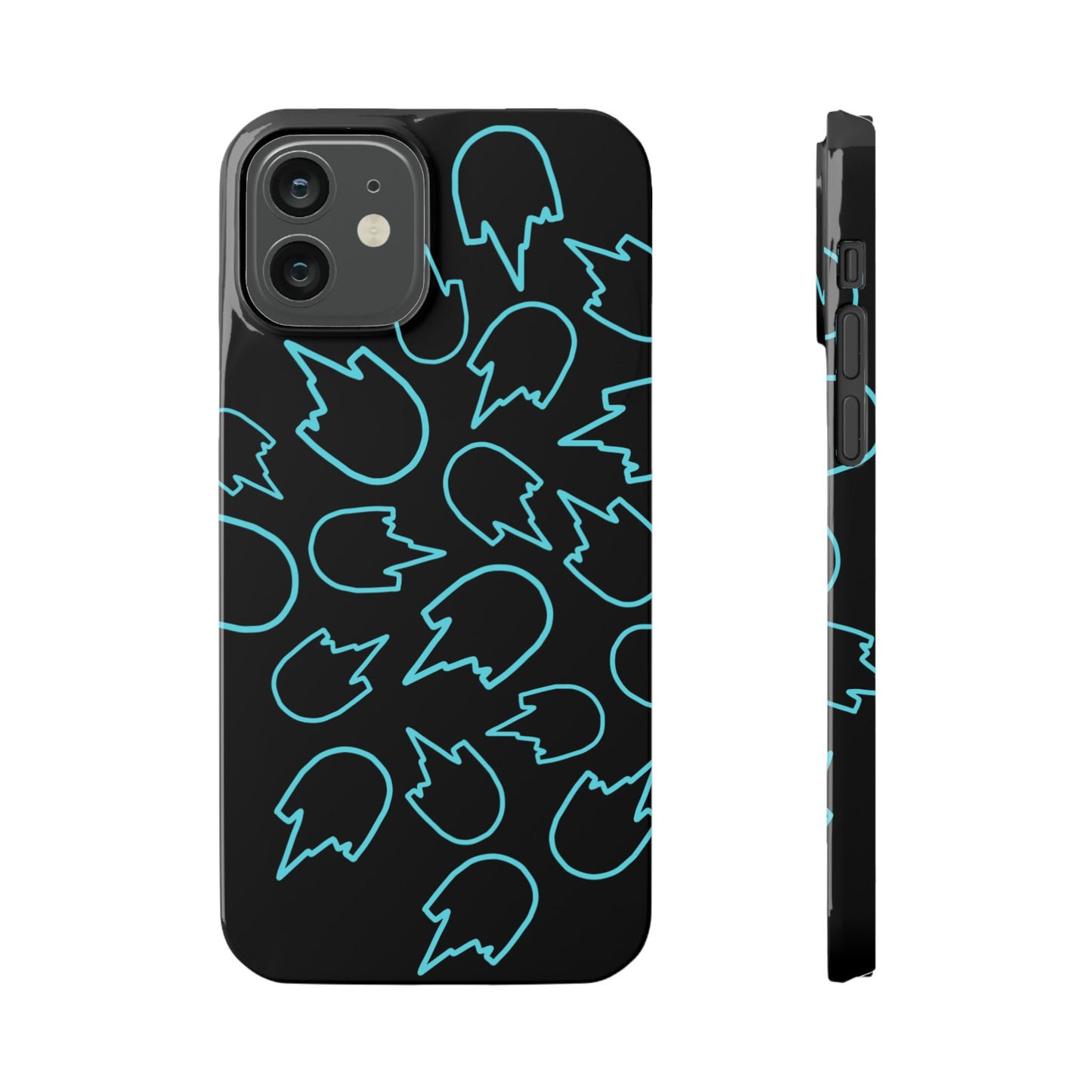 Kick-Flip Blue Phone Case