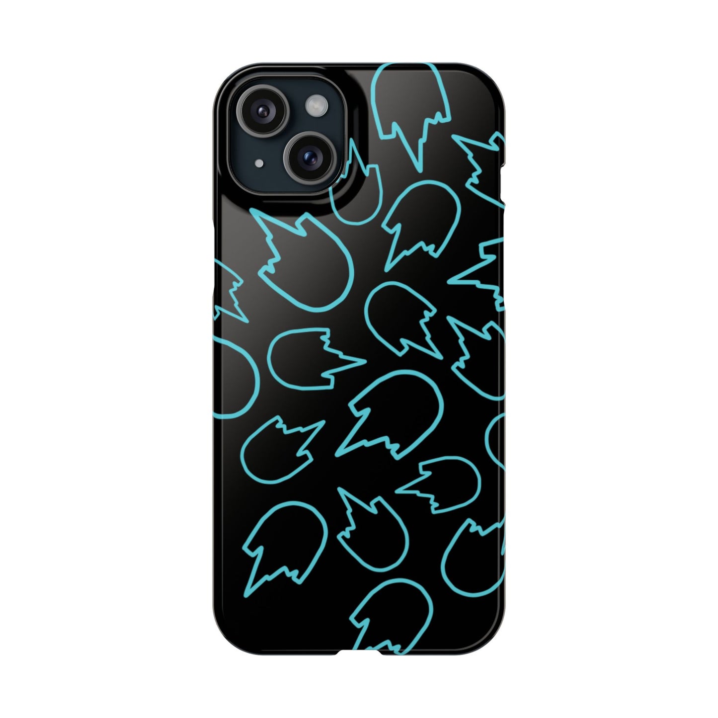 Kick-Flip Blue Phone Case