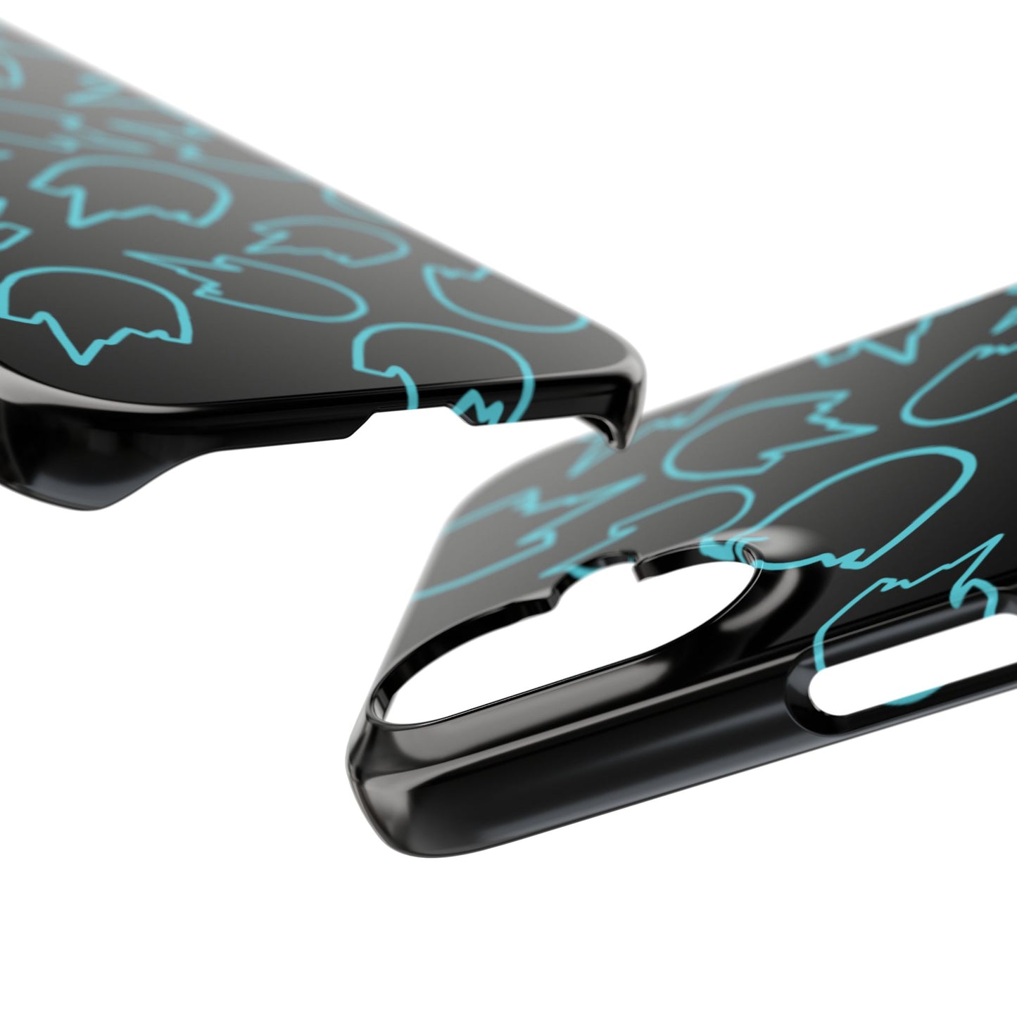 Kick-Flip Blue Phone Case