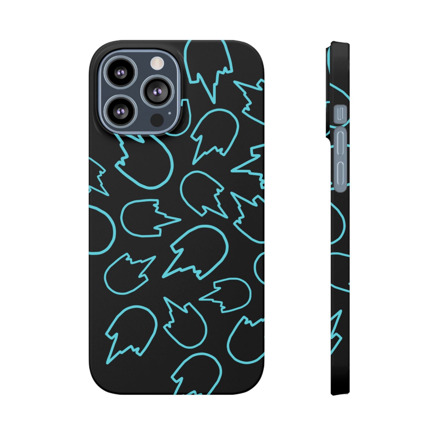 Kick-Flip Blue Phone Case