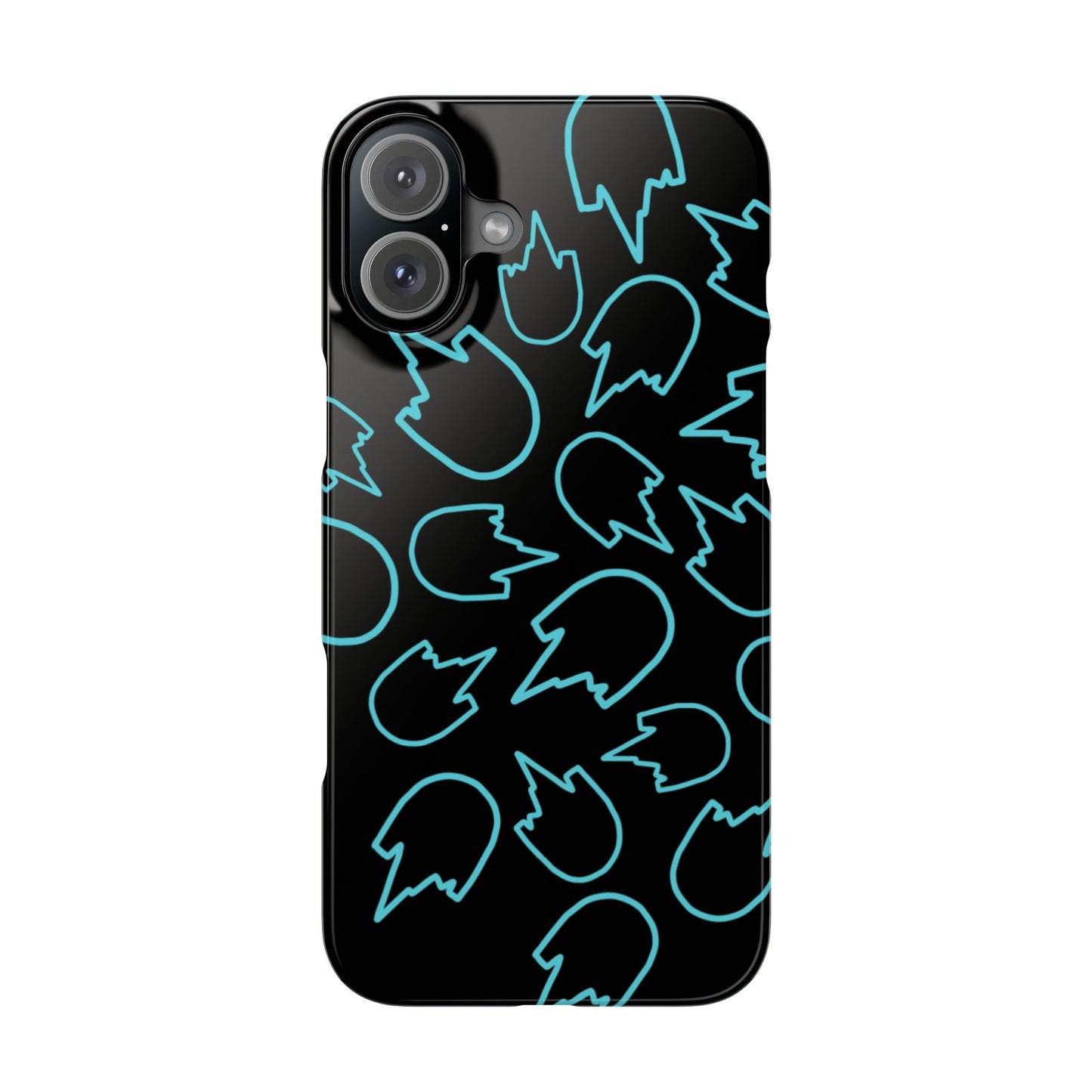 Kick-Flip Blue Phone Case