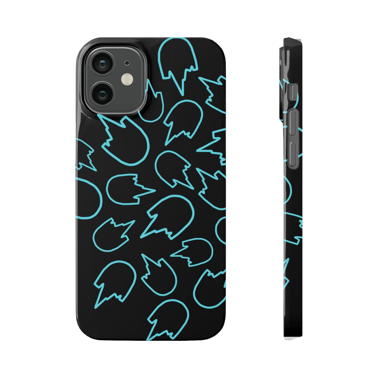 Kick-Flip Blue Phone Case