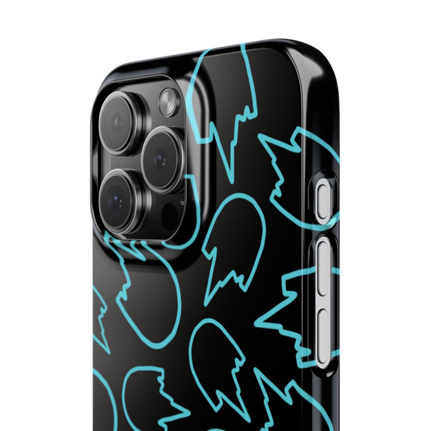 Kick-Flip Blue Phone Case