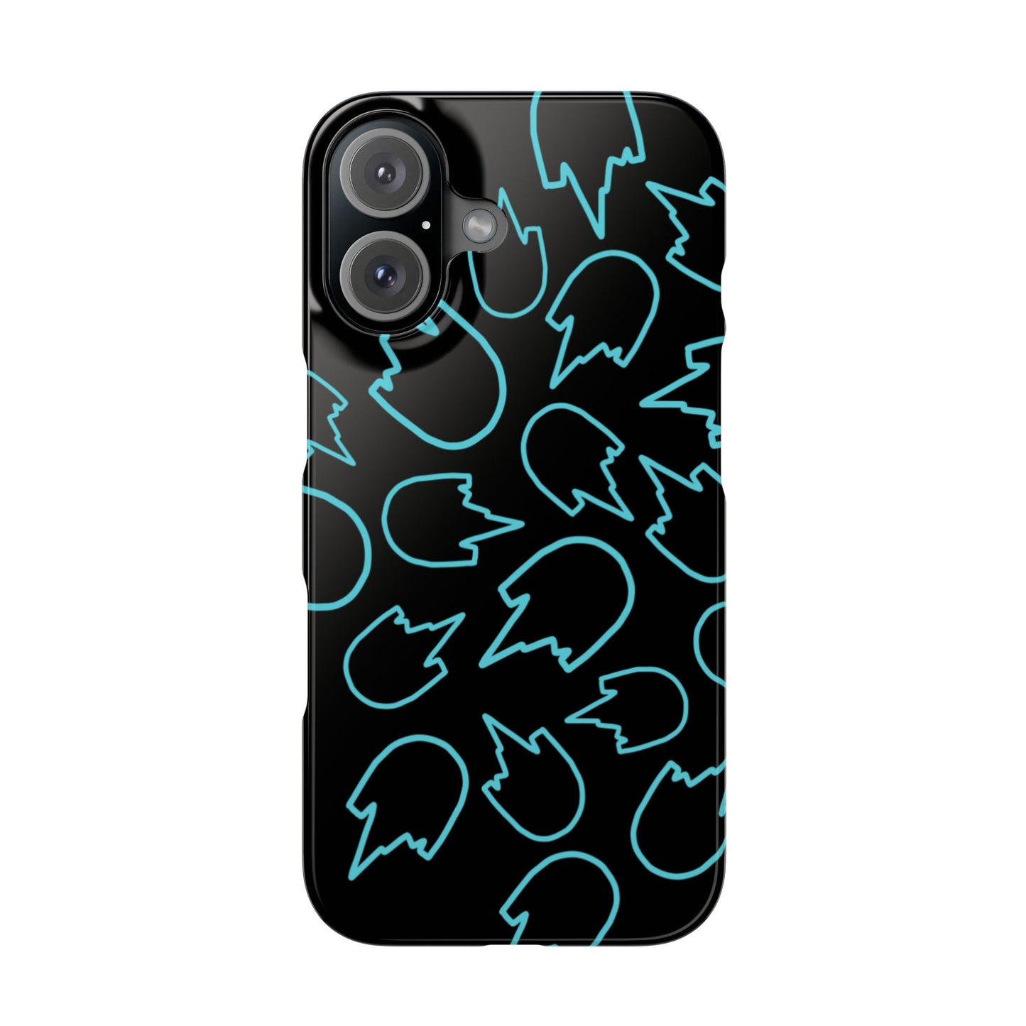 Kick-Flip Blue Phone Case
