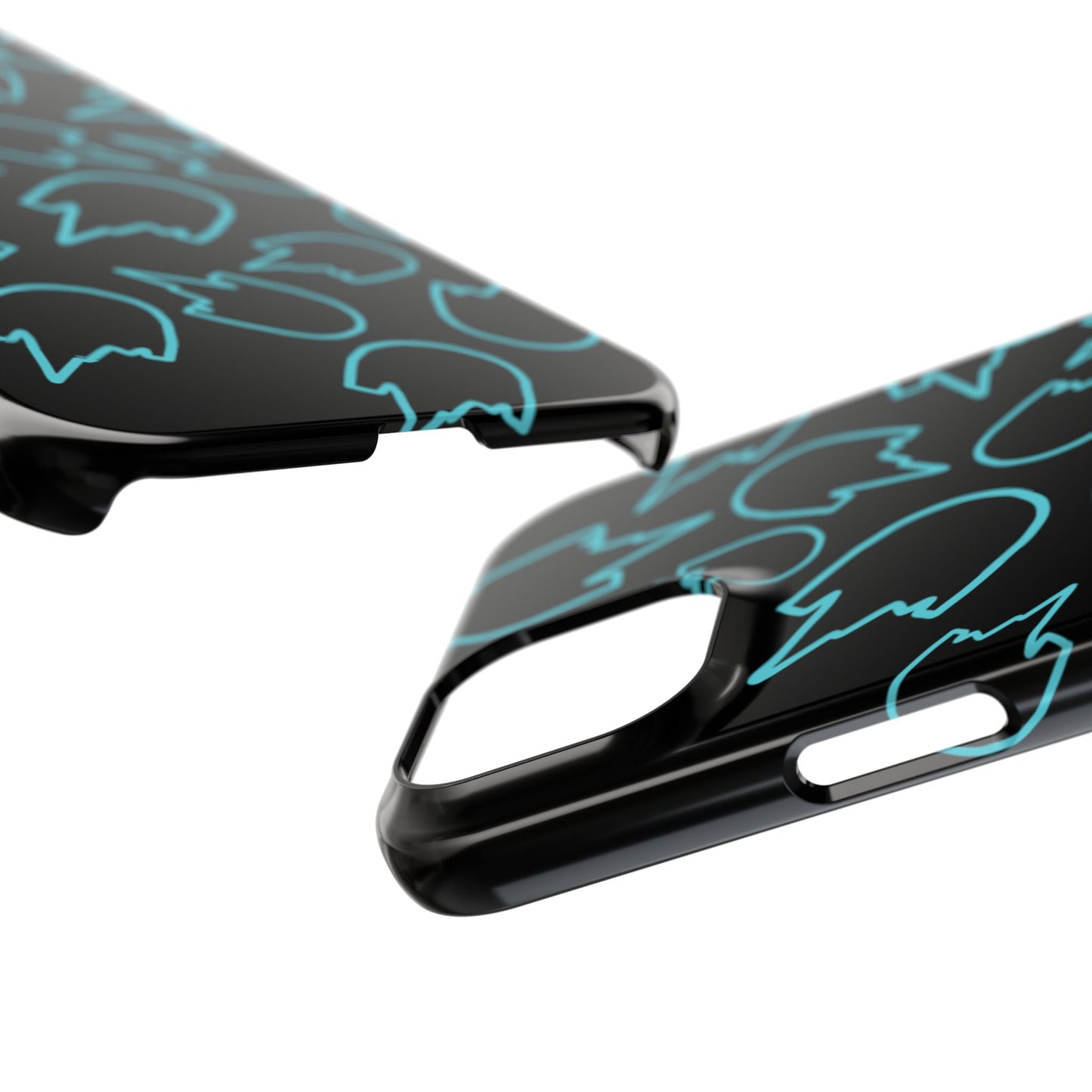 Kick-Flip Blue Phone Case