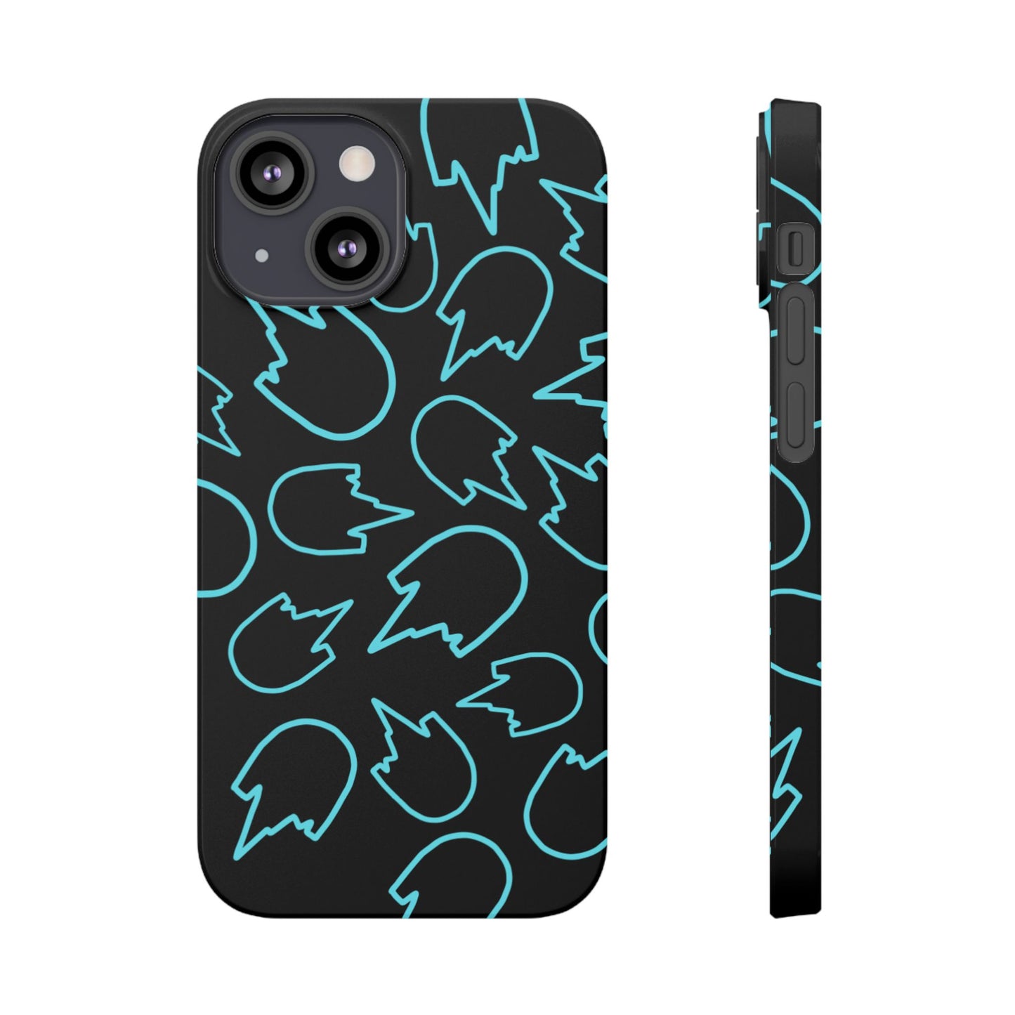 Kick-Flip Blue Phone Case