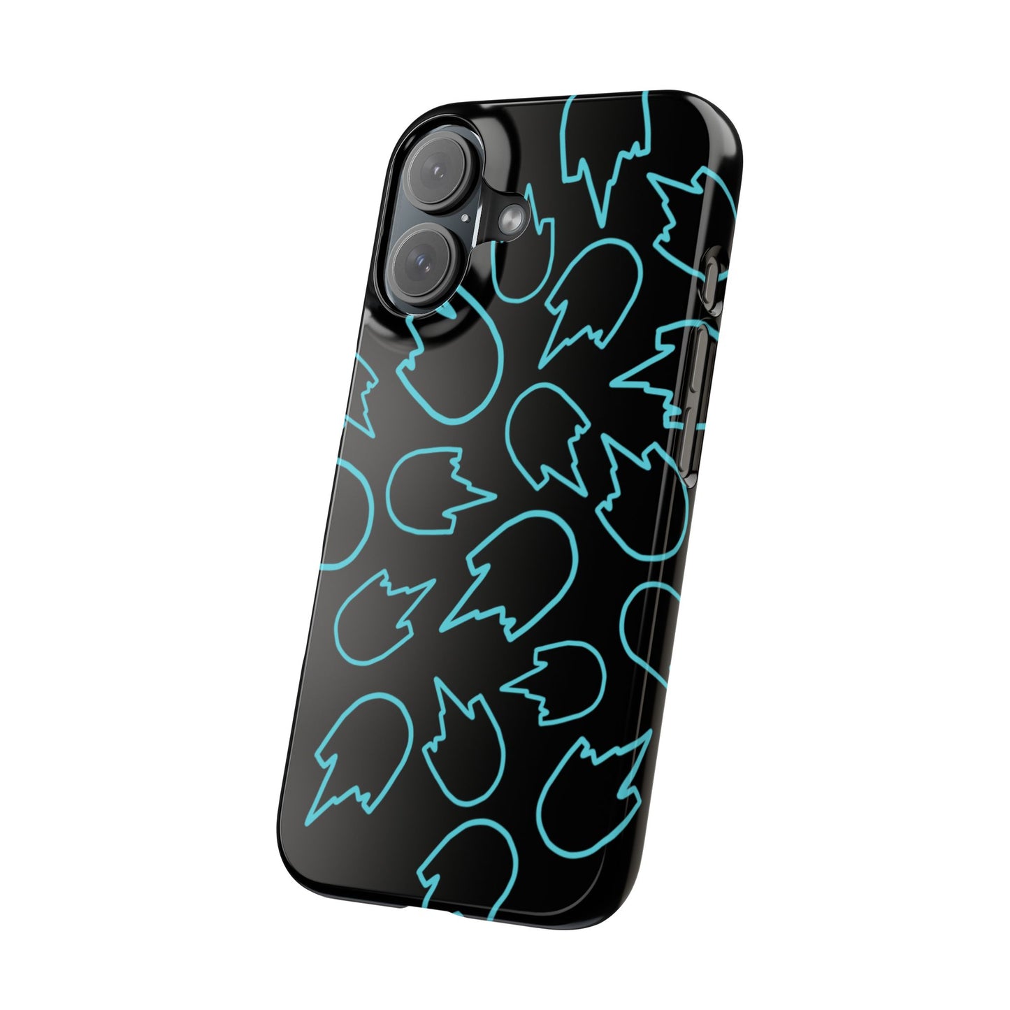 Kick-Flip Blue Phone Case