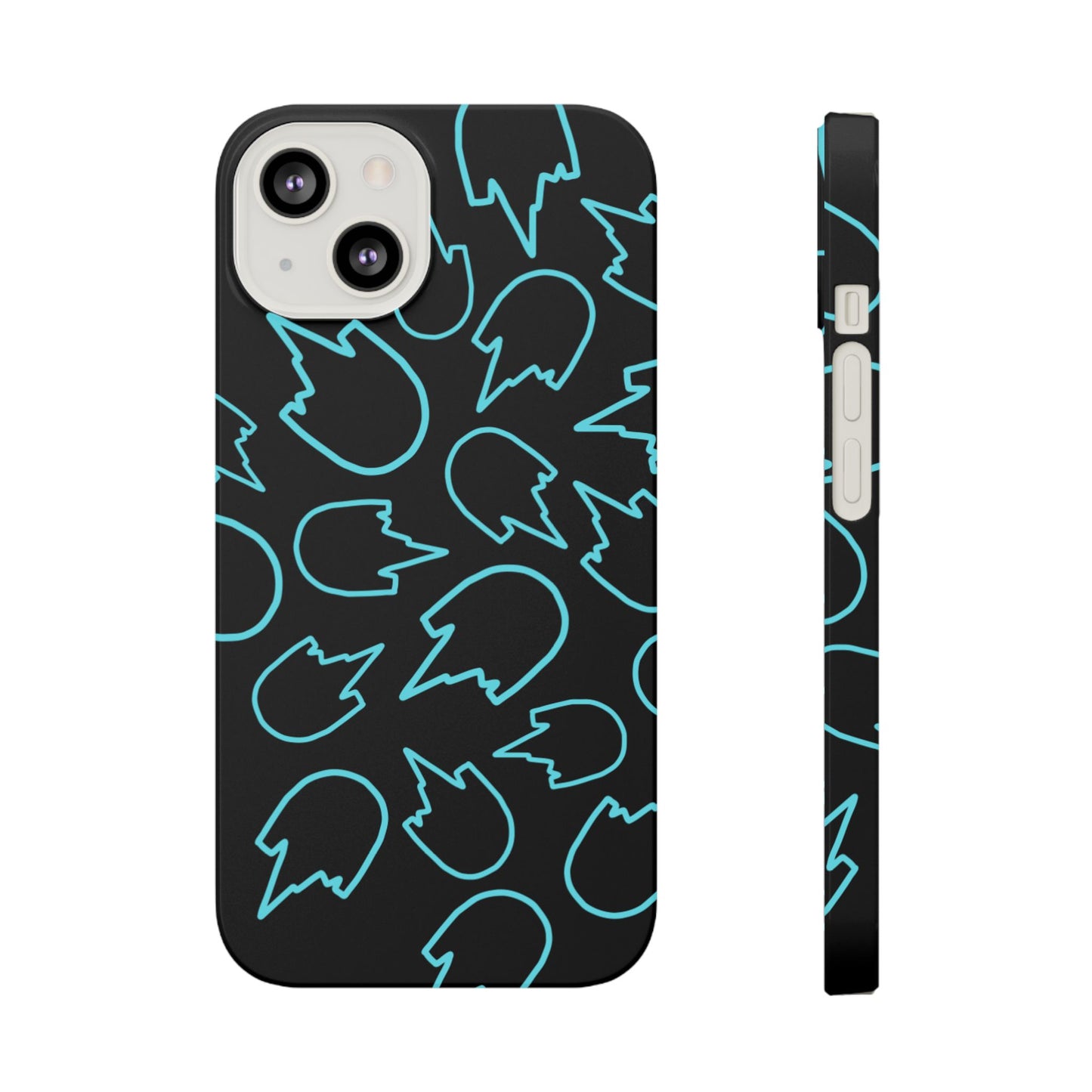 Kick-Flip Blue Phone Case